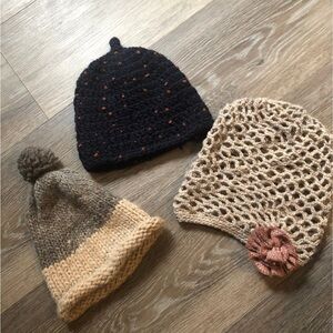 Handmade baby kids 3 knit hat